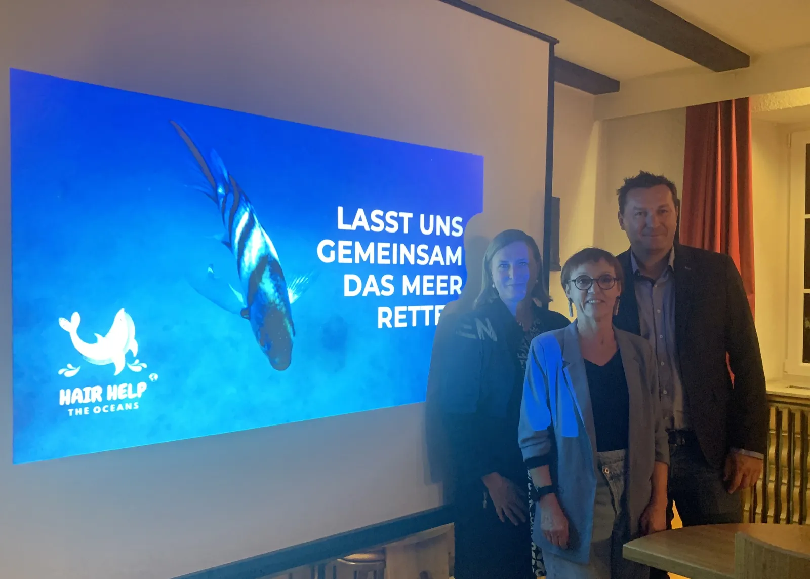 Aktion Hair Help the Oceans 2022 – gesammelte Haare filtern Öl aus Gewässern